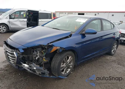 2018 Hyundai Elantra Sel из США, поврежденный, VIN 5NPD84LF9JH369509